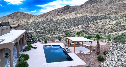 60-acre custom home with breathtaking views of city of Las Cruces & Organs, photo 2