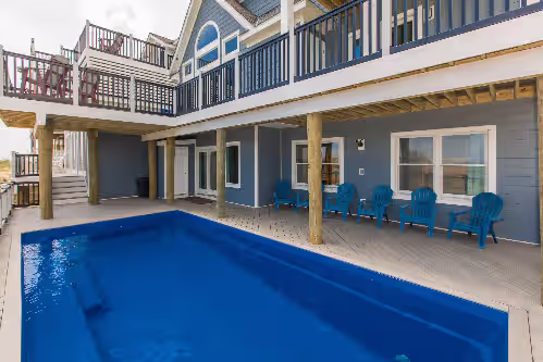 Stunning oceanfront home with private indoor/outdoor pools, game room, theater, photo 2
