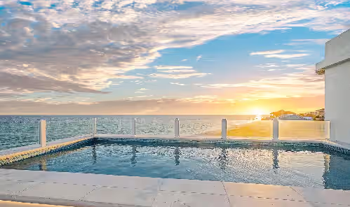 Rooftop Pool - Sunset at Seawalk Sanctuary