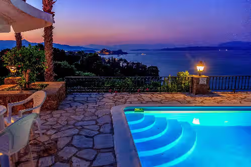 Villa Aphrodite Luxury Elegant Villa With The Most Stunning View of Corfu, photo 3