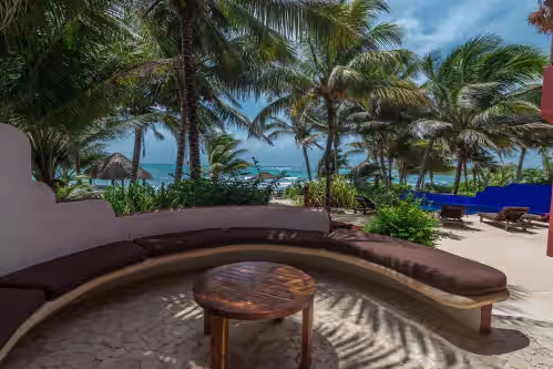 Terrace/patio at ZENSEA VILLAS ZEN DEL MAR, JADE BEACH