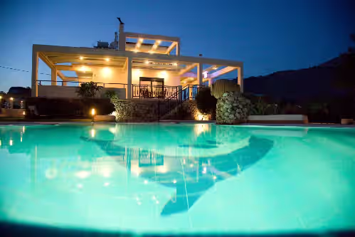 Beachfront Villa with Private Pool in Pefkos, Lindos, Rhodes. "VillaAngelina".