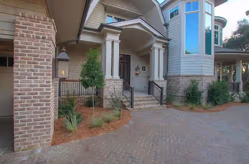 Exterior detail at Truly Exceptional, Sea Pines Luxury Oceanfront Home