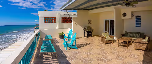 Sunset Paradise Villas Oceanfront Rincon 50 guests Private Infinity Pool, photo 2