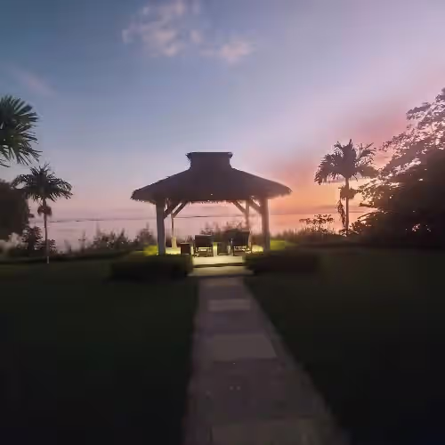 Terrace/patio at Kula Kai Villa in Fiji Paradise. Breathtaking Beachfront Views! Sleeps 15