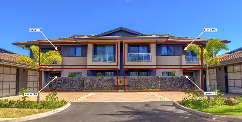 K L V R Welcomes you to 4 Luana Garden Villas Building 11 in Oceanfront Resort, photo 2