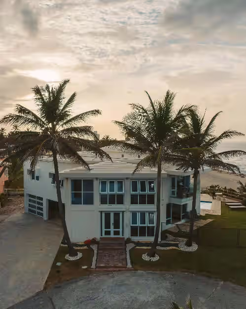 Exterior at Tesoro del Mar Stunning beachfront beach Villa