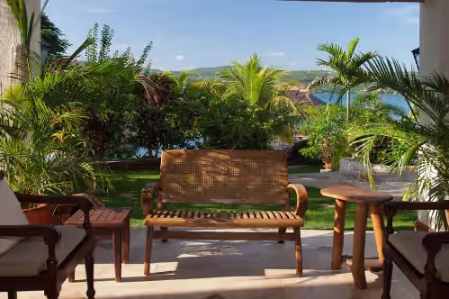 Terrace/patio at MAKANA VILLA JAMAICA