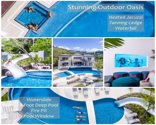 Oceanview Villa w/ water slide, 2 golf carts, deluxe breakfast, HK included, photo 2