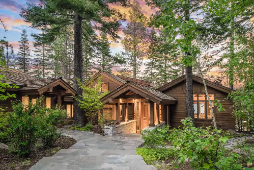 Exterior at 7 bedroom 7 bath Lakefront Estate