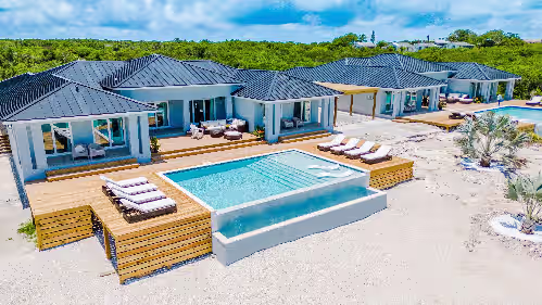 Large luxury beach villas with private dock for 20 people! Large heated pools, photo 3