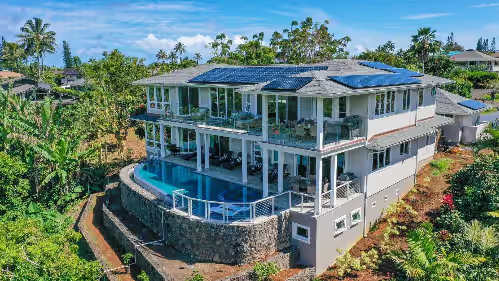 New Luxury 5BR Hanalei Bay, Lumahai, Bali Hai Pool View Estate, photo 2