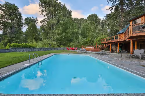 Heaven Can Wait Lodge ~ Riverfront Estate on 12 Private Acres ~ Expansive Views, photo 2