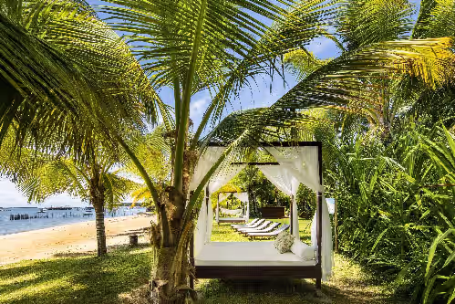 Property grounds at Colonial Beachfront Villa in Maraú
