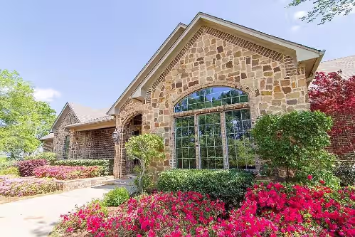 Front of house at Lake Palestines Best Property for Vacations, Reunions, Events, GetAways