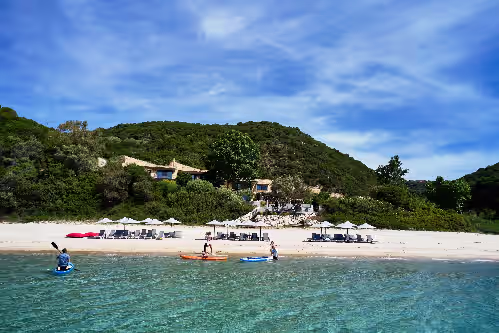 Beach at Develikia Private Villas, Aethēris