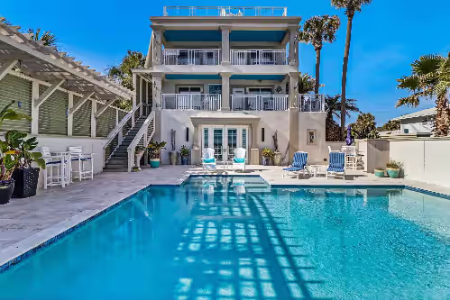 Unbelievable Oceanfront Home, 6 bed/8 bath, 3036 S. Fletcher, Private Pool