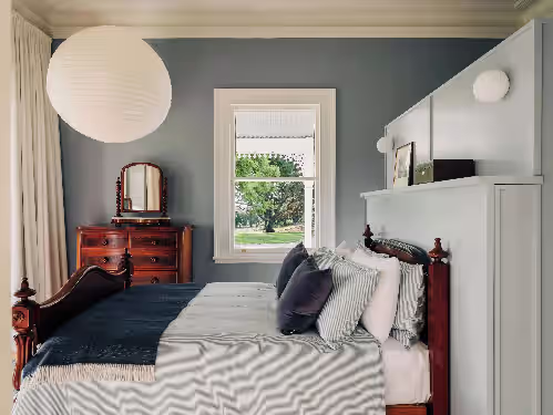 Room at Leighton House, an unforgettable luxury farm stay in Northern Tasmania, Evandale