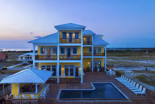 Banana Cabana 2.0. Luxury, Gulf Front, 3 story beach house with private pool, photo 4