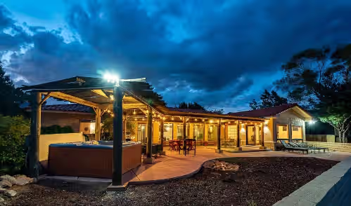 4000ft Modern Retreat Pool♨️Hot Tub Sleeps 18 & Mountain Views
