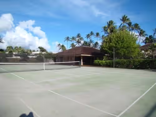 Private Tennis Court at Beachfront, Kahala Mini Resort, w/2 pools, private tennis court, gated, A/C