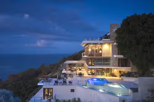 Stunning Ocean Views, WIFI, Private Pool, Large Villa, Great for Groups, Close to Seven Seas Beach, photo 4
