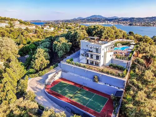 Five Stars Villa Corfu 2 swimming pools 1 heated tennis court, photo 2