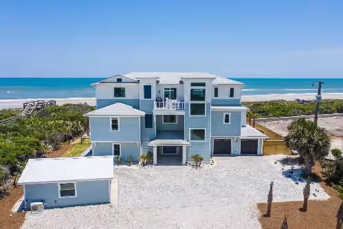 9BR OCEANFRONT ESTATE! LARGE POOL/YARD, GAME ROOM, LUXURY AMENTIIES AND PRIVACY!