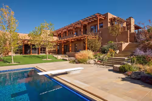 Luxury Resort Living in Santa Fe, heated pool, hot tubs, 360 mountain top views