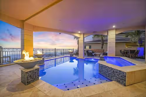 Gorgeous Beachfront Mansion with Private Pool, Ocean Views, Movie Theatre, photo 2