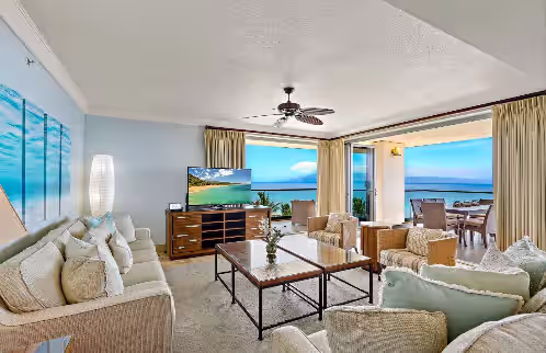 Maui Resort Rentals: Honua Kai – Incredible 11 Bedroom Oceanfront Gem, Over 7200 combined Sq. Ft. w/ Built-in Viking B.B.Q.!