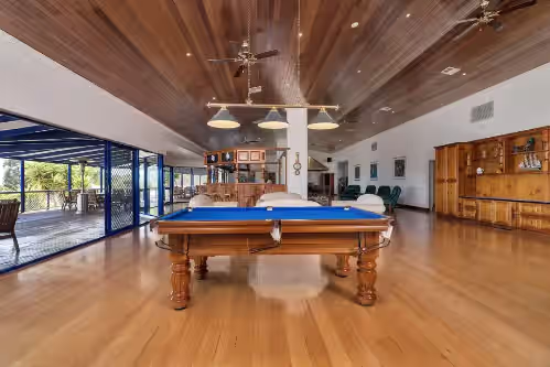 Game room at Experience world-class service at Doyles on the Bay
