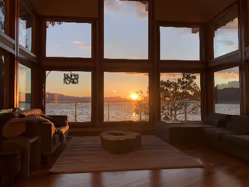 Living area at Exclusive Private Island