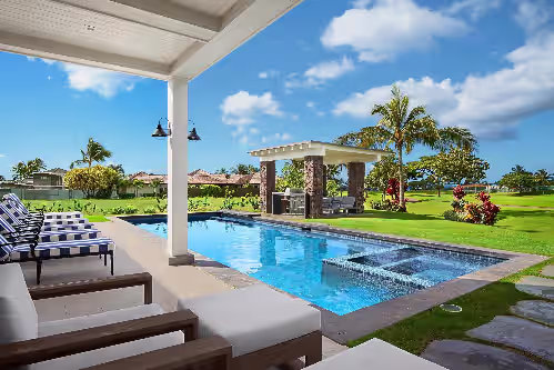Spectacular home with ocean and golf course views!