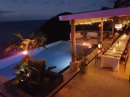 5 bedroom villa with pool in stunning clifftop location next to gorgeous beach, photo 2