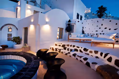 Antelmi luxury Private Villa On The Caldera Cliff In FirostefaniFira Santorini, photo 4
