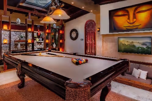 Bali-style villa: indoor and outdoor pool, cinema, cave, yoga, gym & beach court, photo 5
