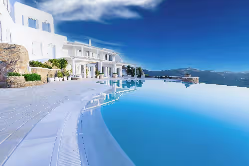 Villa Santa Barbara Stunning Sea Views Amazing Sandy Beach Full Service