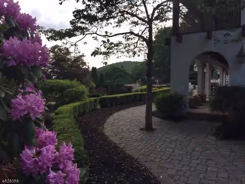 Property grounds at Welcome to @ViewLaneVilla "Insta/IG" NJ Mediterranean Villa with Lake Views