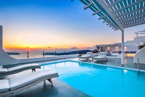 Erossea Villa with Private Heated Pool and Jacuzzi, Santorini, Greece, photo 3