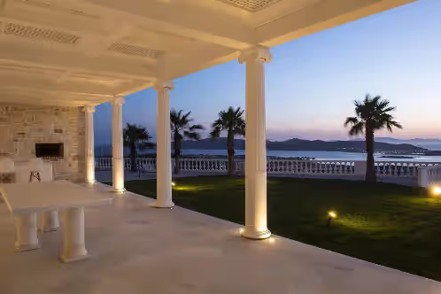 Terrace/patio at Villa Aethra