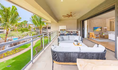 K L V R Welcomes you to 4 Luana Garden Villas Building 11 in Oceanfront Resort, photo 4