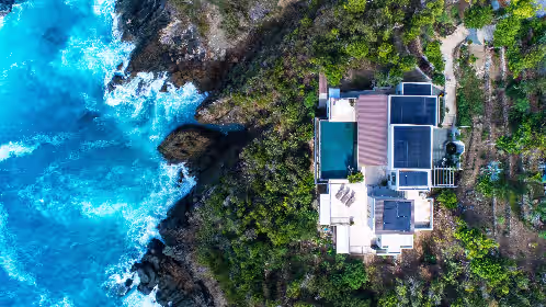 5 bedroom villa with pool in stunning clifftop location next to gorgeous beach, photo 4