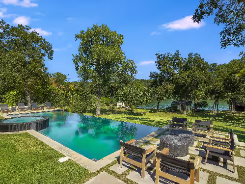 Above Sapphire | Lakefront | Beach I Casita | Pool & Spa I Luxe I Family Fun
