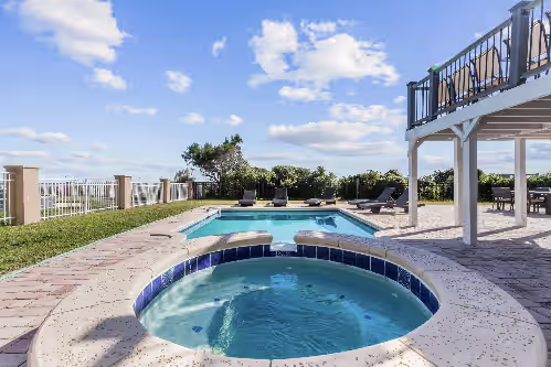 Posh Ocean Front: Huge Private Pool/Yard/Spa/Patio/GameRoom w 4 En-Suite BathRms, photo 3