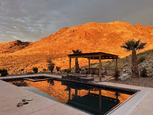 60-acre custom home with breathtaking views of city of Las Cruces & Organs!