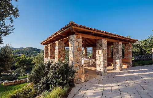 Outside at 6 bedroom amazing home in Sudurad