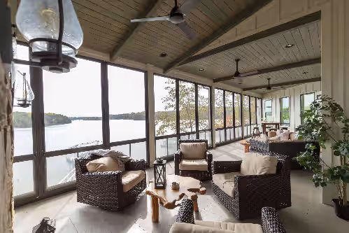 Gorgeous Estate w/180 views of the lake and 300+ ft of waterfront, photo 3