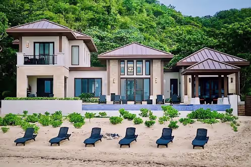 "LIVING WATERS ROATAN" CAMP BAY BEACH LUXURY OCEANFRONT VACATION VILLA
