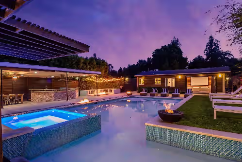 Your Own Private RESORT! 9BR/10BA Gated Compound ✰ HUGE Pool, Gym, Yard, Parking